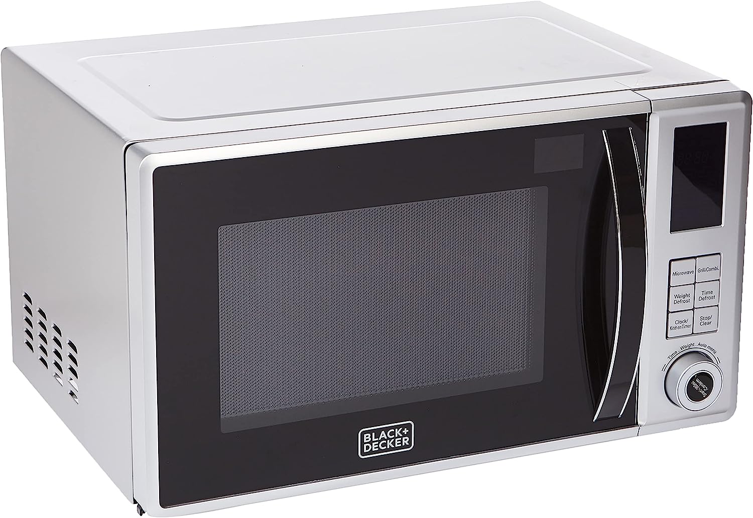 Black and Decker Microwave Oven With Grill | Capacity 23L | Power 800W | Color White | Best Kitchen Appliances in Bahrain | Halabh