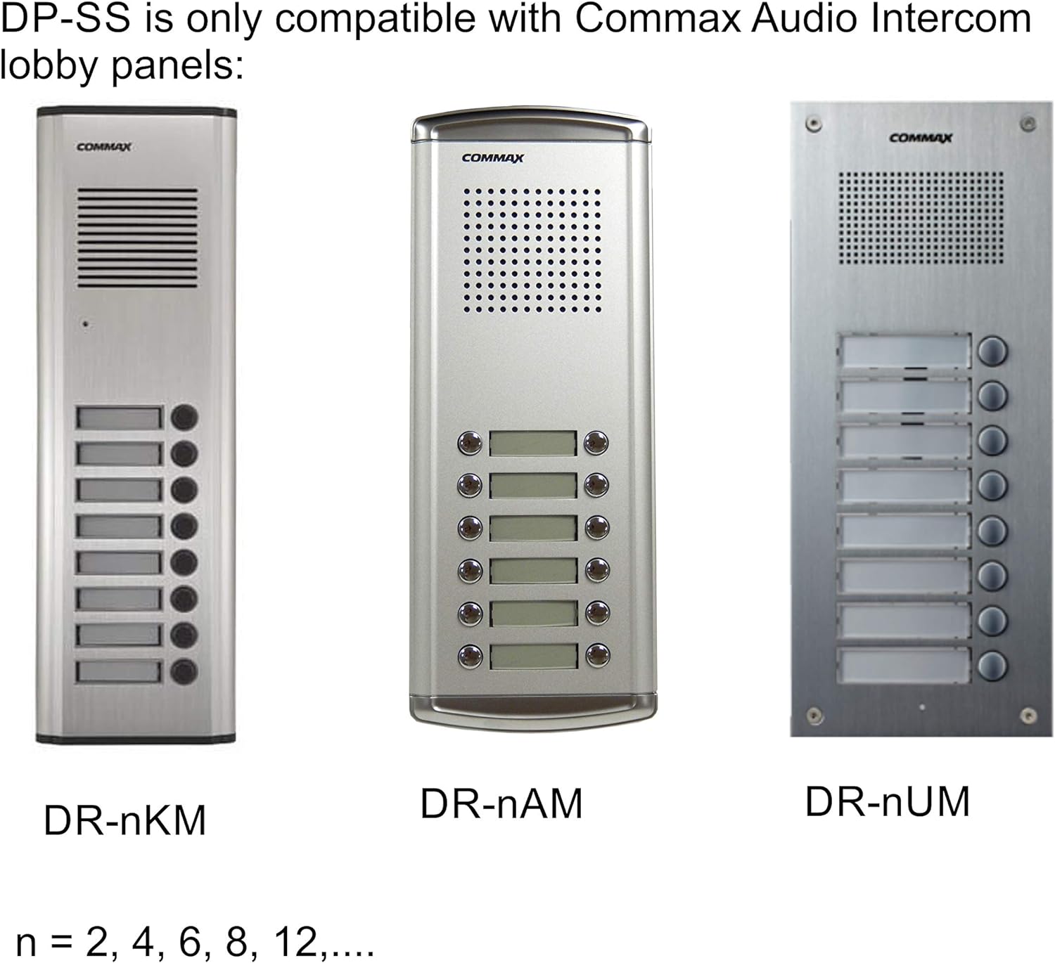 Commax Intercom Audio Phone DP-SS | Home Appliances | Halabh.com