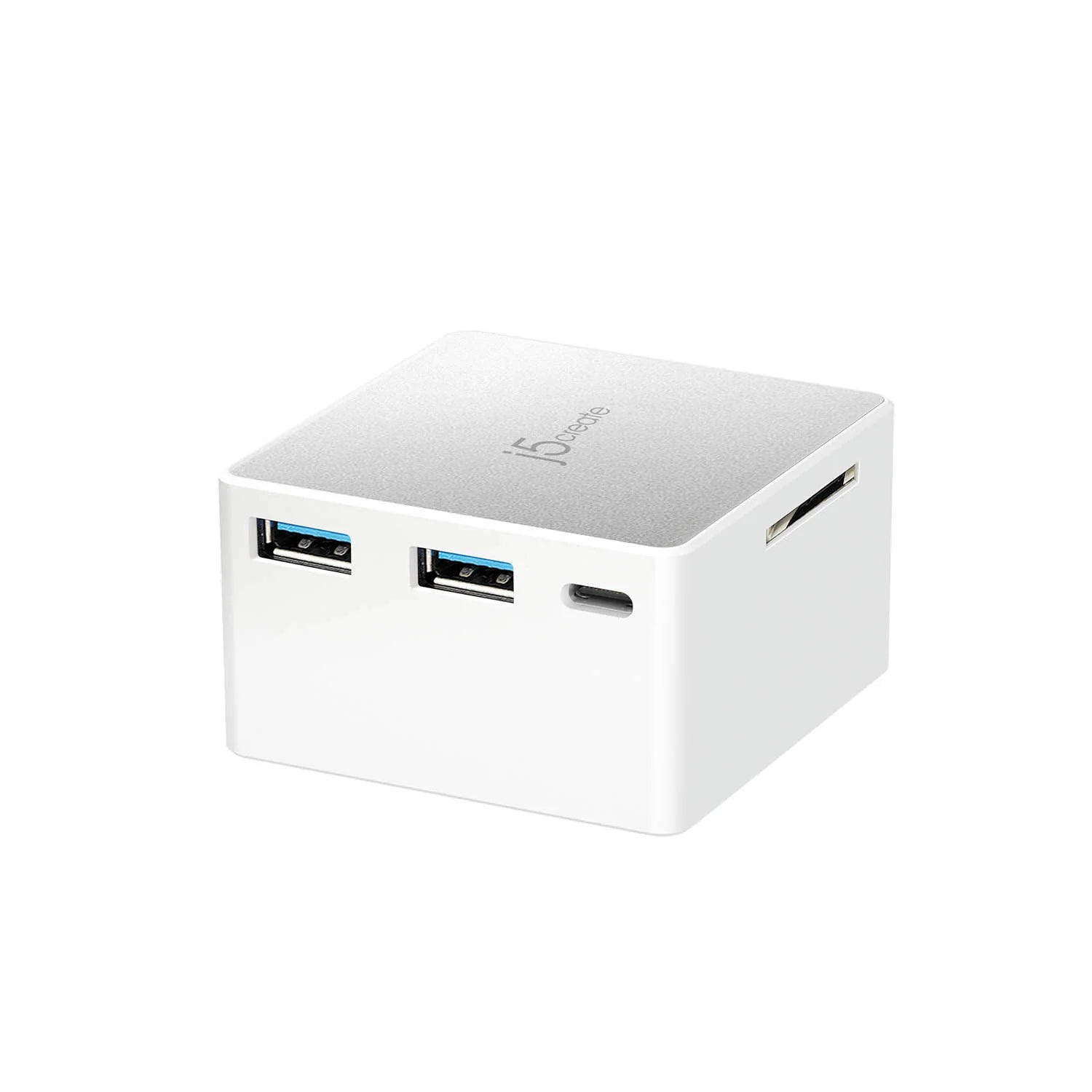 J5create Usb C Powered Mini Docking Station | Color White | Computer Accessories in Bahrain | Halabh