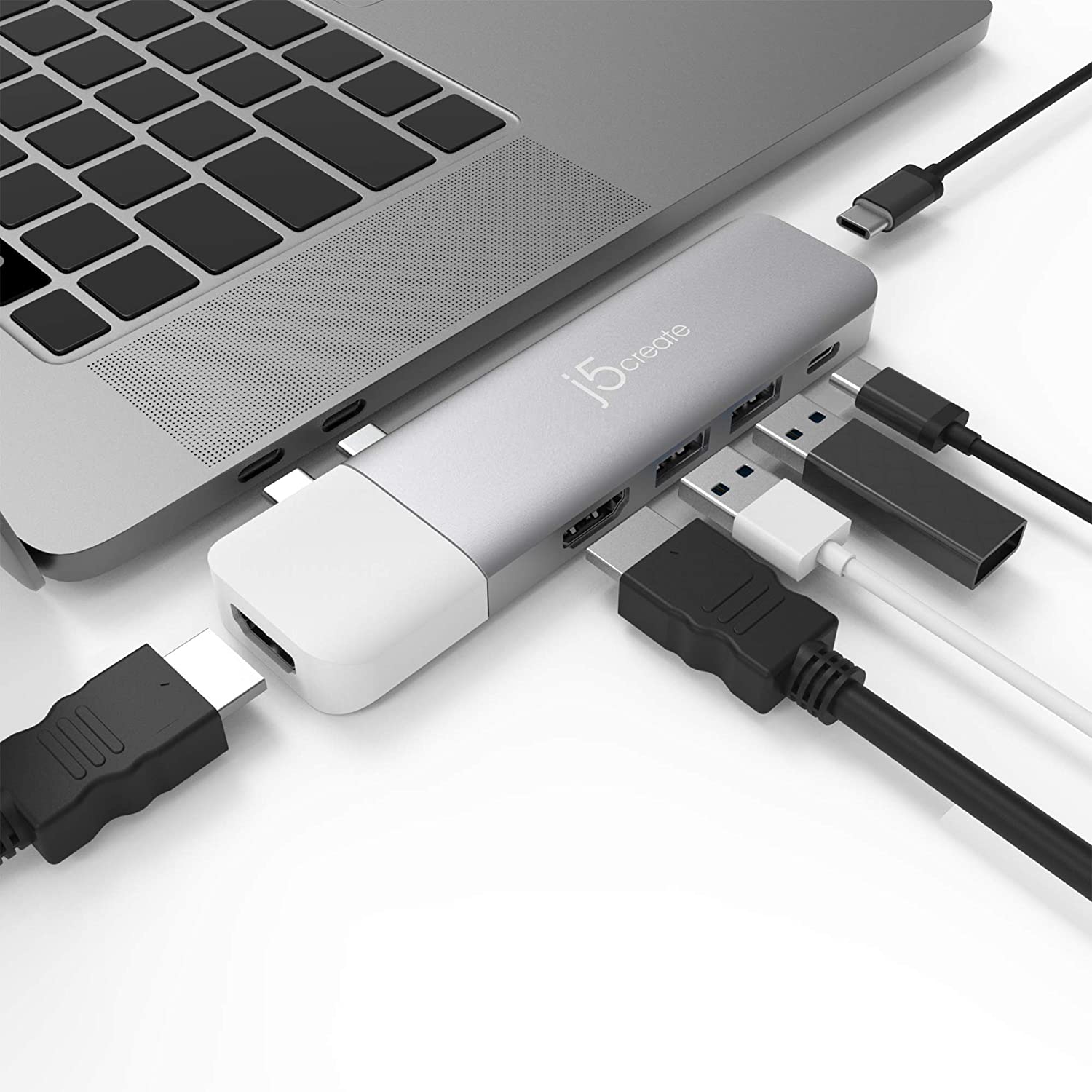 J5create Ultradrive Kit USB C Dual Display Modular Dock | Best Adapters | Computer Accessories in Bahrain | Halabh