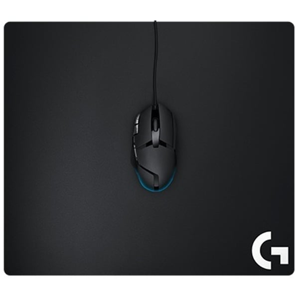 Logitech G640 Cloth Gaming Mouse Pad | Color Black | Computer Accessories in Bahrain | Halabh