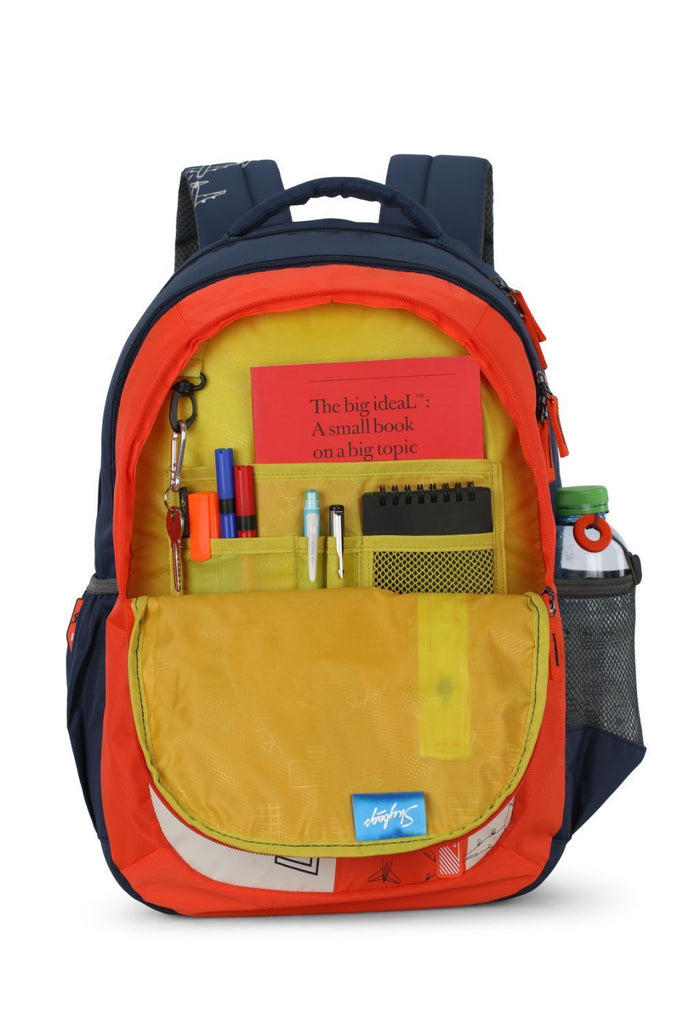 SKYBAGS Large 32 L Backpack Fig Plus 03 Orange | Bag & Sleeves | Halabh.com