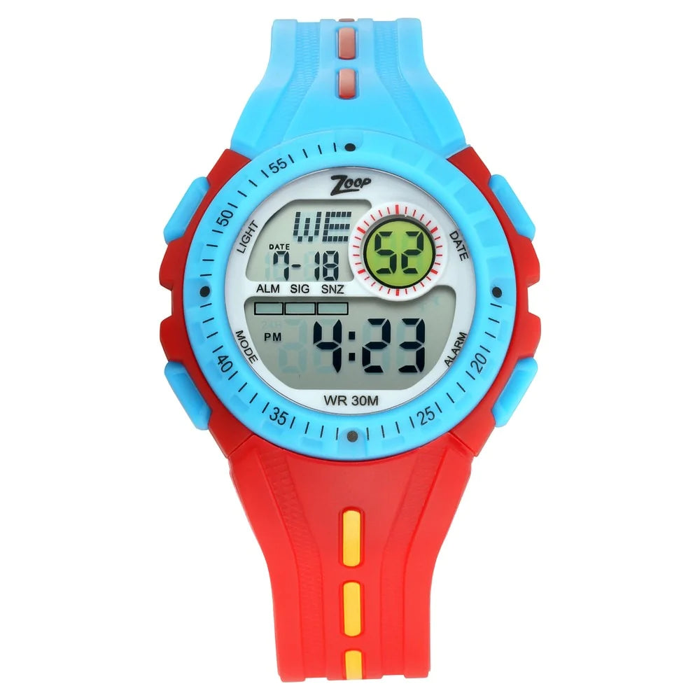 Zoop Kid's Digital Watch with Red Strap