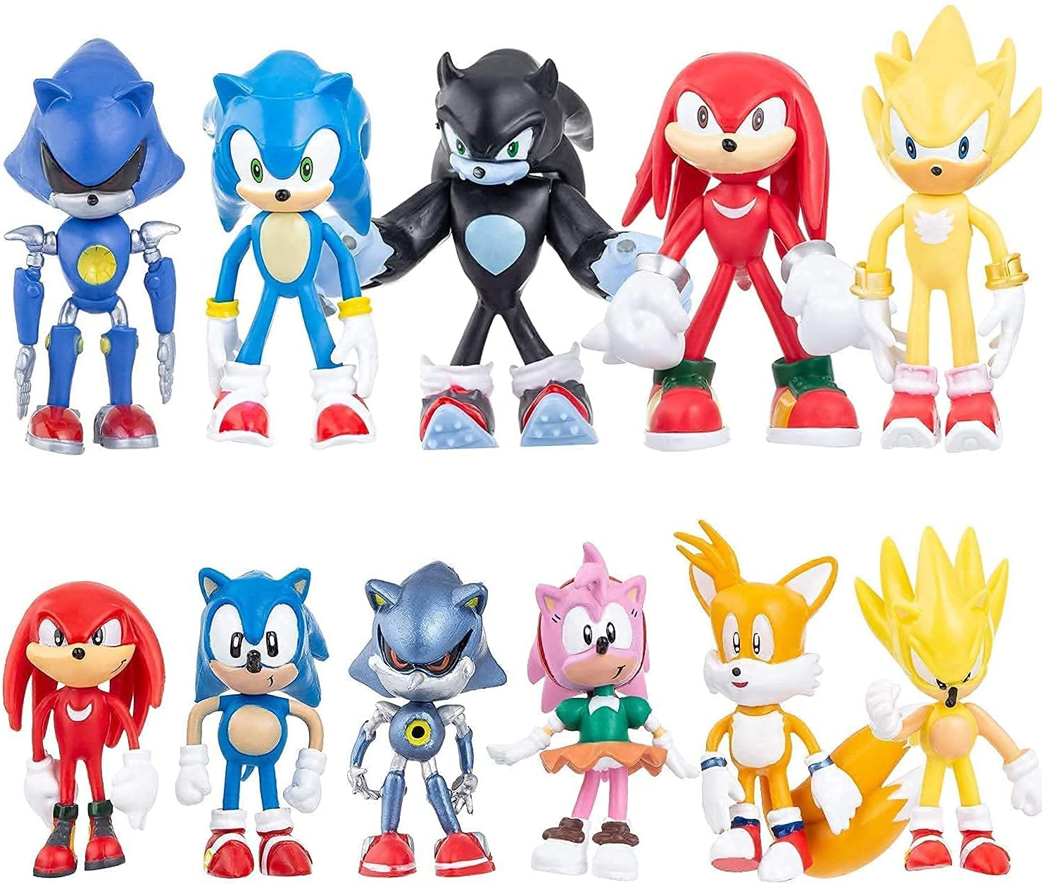 Sonic The Hedgehog Action Figures Toys