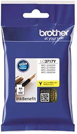 Brother Genuine High Yield Yellow Printer Ink Cartridge