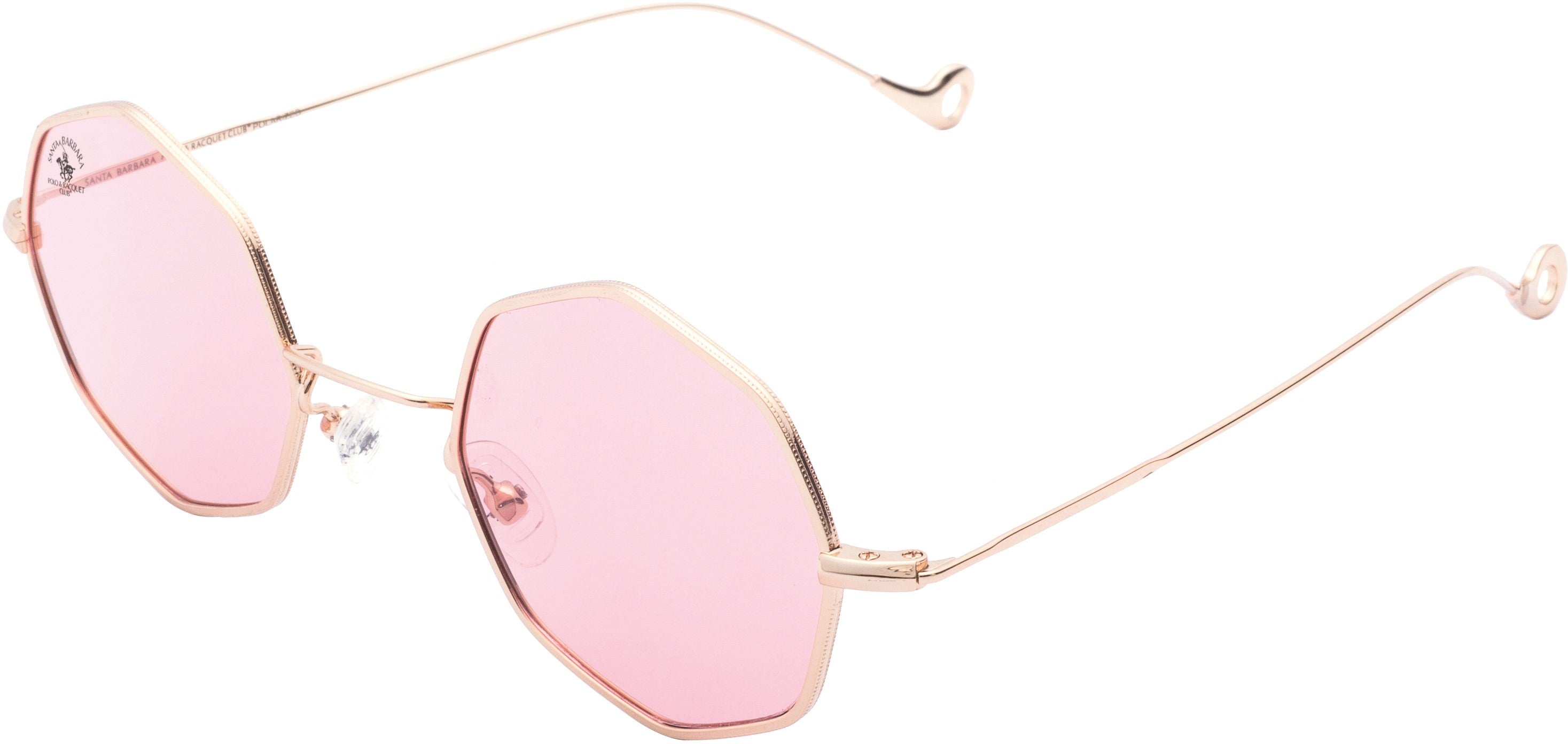 Santa Barbara Polo & Racquet Club Women's Sunglasses Pink