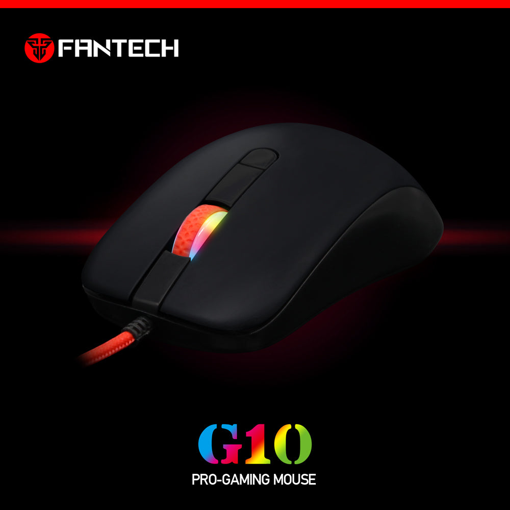 Fantech Rhasta USB Gaming Mouse Black - G10