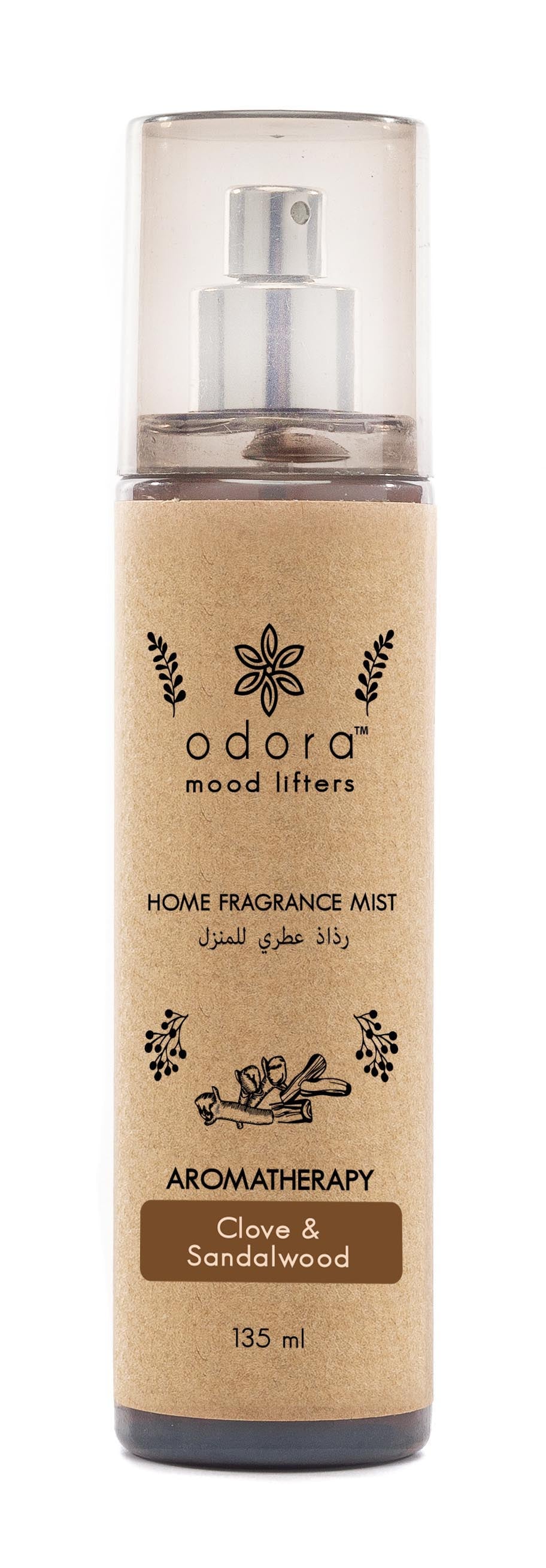 Odora SAND Mist Clove & Sandalwood Mood Lifters Home Fragrance