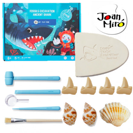 Jar Melo Fossils Excavation Kit Shark