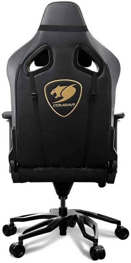 Cougar Armor Titan Pro Breathable PVC Leather Memory Head Pillow & Lumbar Pillow 170 Reclining 4D Adjustable Arm Rest