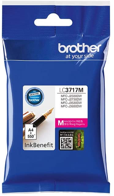 Brother Genuine High Yield Magenta Printer Ink Cartridge