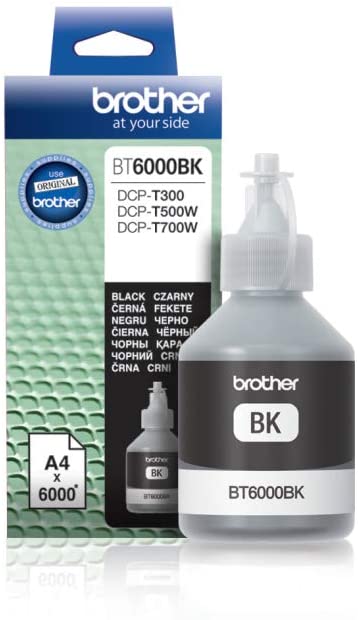 Brother Genuine Standard Yield Black Ink Bottle For Ink Tank Printers