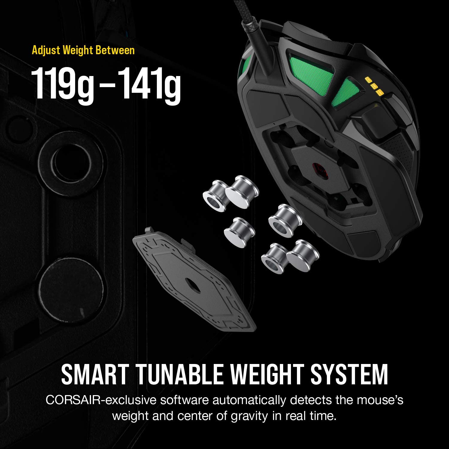 Corsair Nightsword RGB Gaming Mouse Black