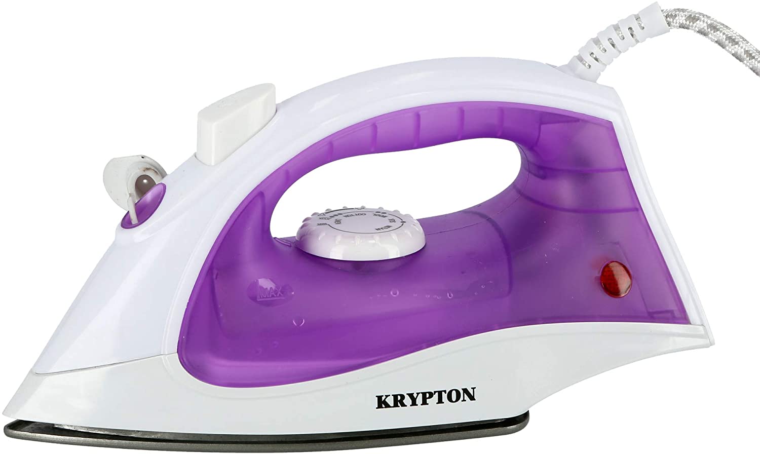 Krypton Steam Iron 1200W White | reliable performance | lightweight | variable steam settings | safety features | stylish | even heat distribution | Halabh.com
