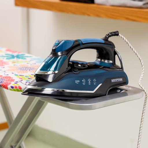 Krypton Ceramic Steam Iron Stream Rate Of 15g Min 2200W