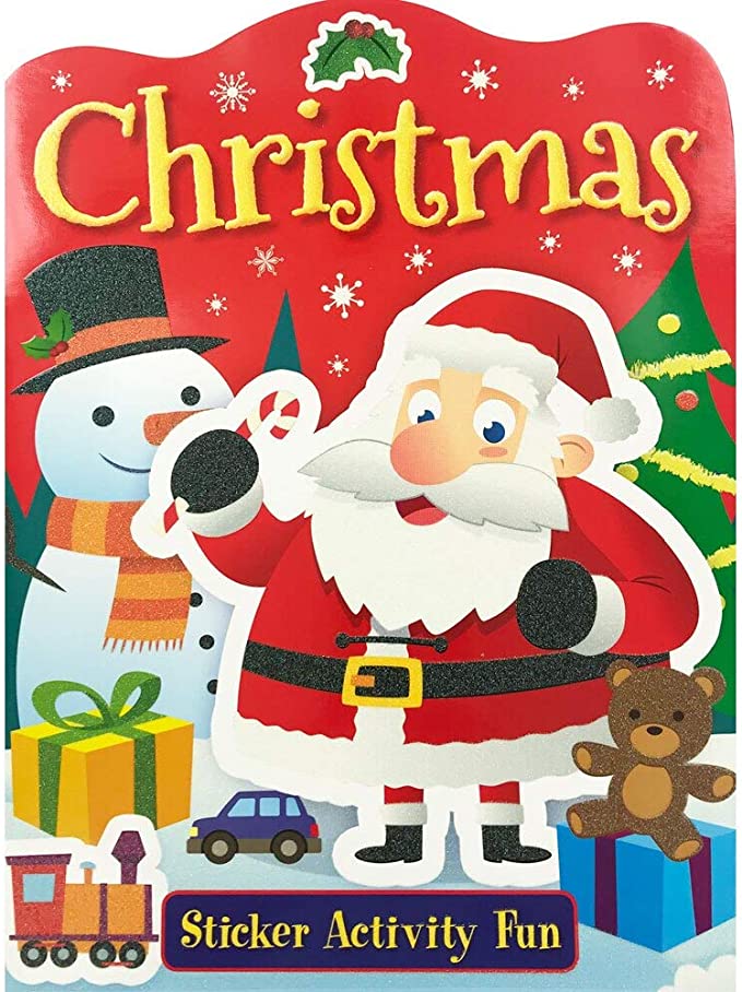 Christmas Festive Sticker Activity Book 3