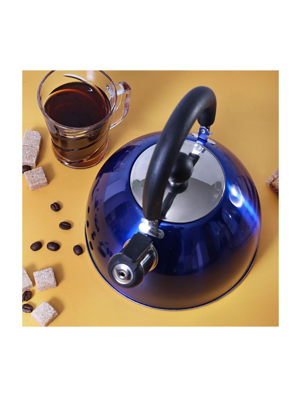 Royalford Stainless Steel Whistling Kettle 1L