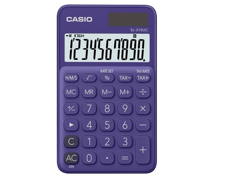 Casio Calculator  Purple
