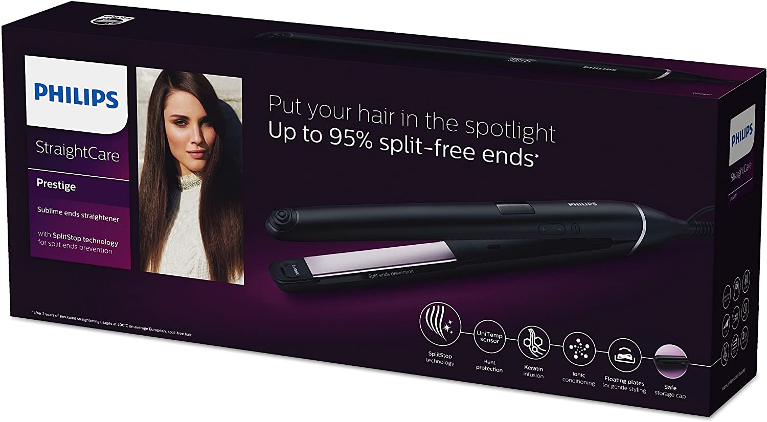 Philips Straight Care Straightener | Color Black | Best Personal Care Accessories in Bahrain | Halabh