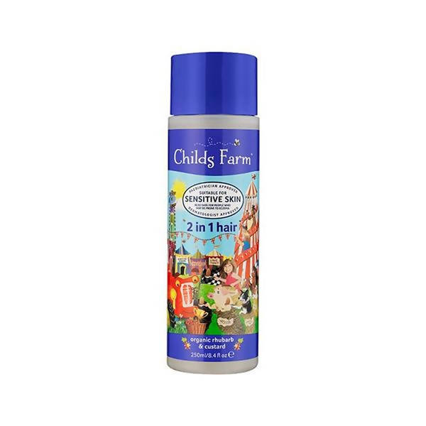 Childs Farm 2 in 1 Organic Rhubarb and Custard Shampoo and Conditionner 250ml
