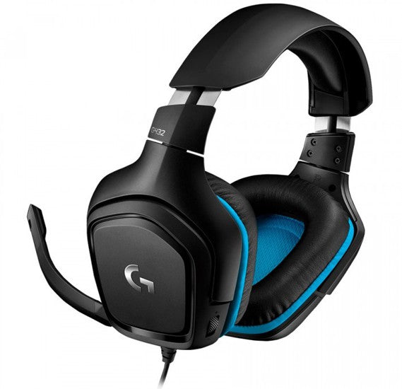 Logitech Wired 7.1 Surround Sound Gaming Headset Black And Blue