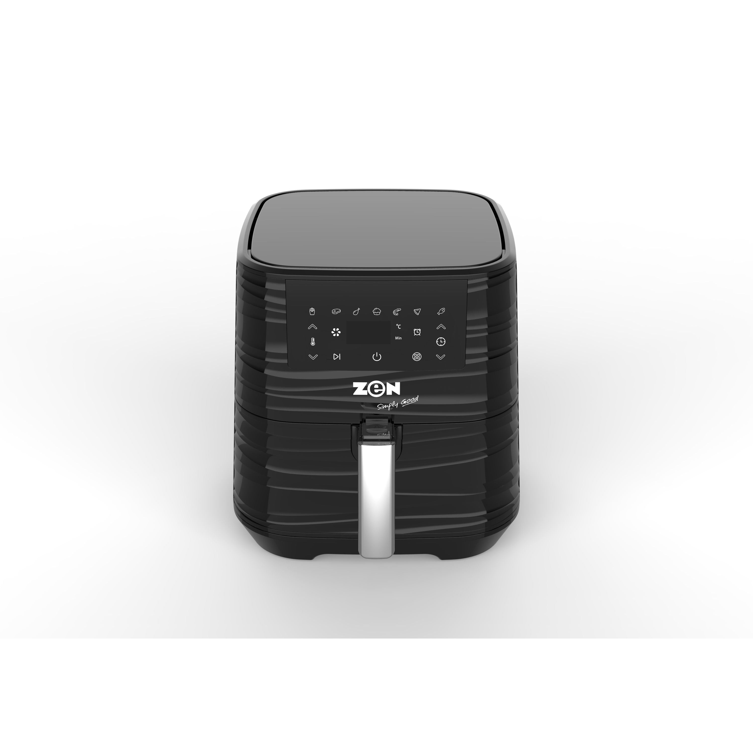 Zen Digital Air Fryer | Color Black | Capacity 5.5L | Power 1700W | Best Kitchen Appliances in Bahrain | Halabh