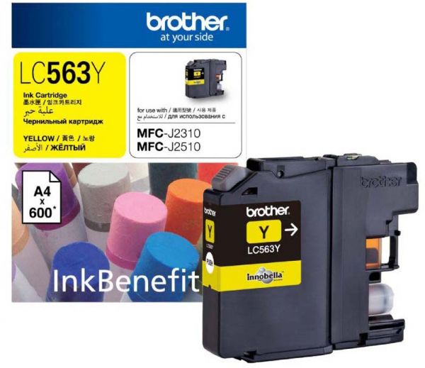 Brother Ink Cartridge Yellow