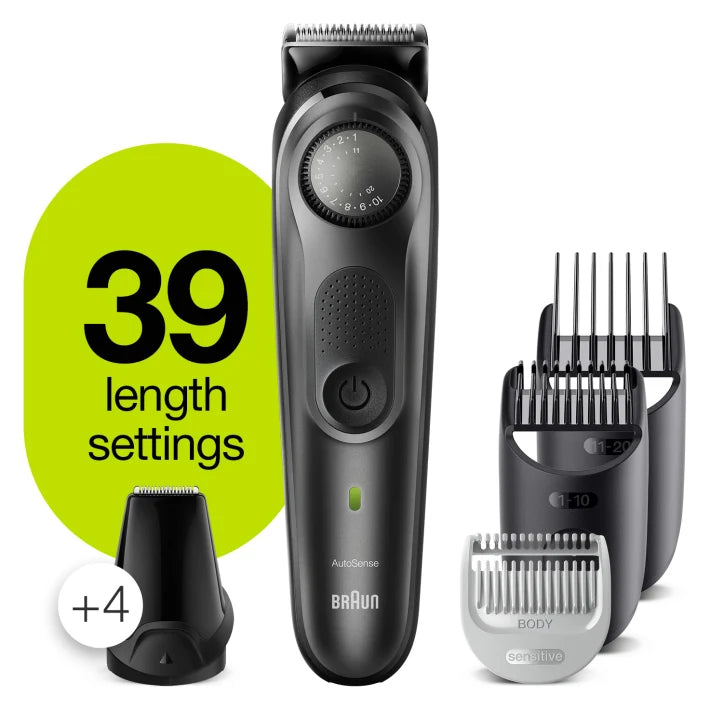 Braun Beard Trimmer BT7350 With Precision Dial & 7 Attachments