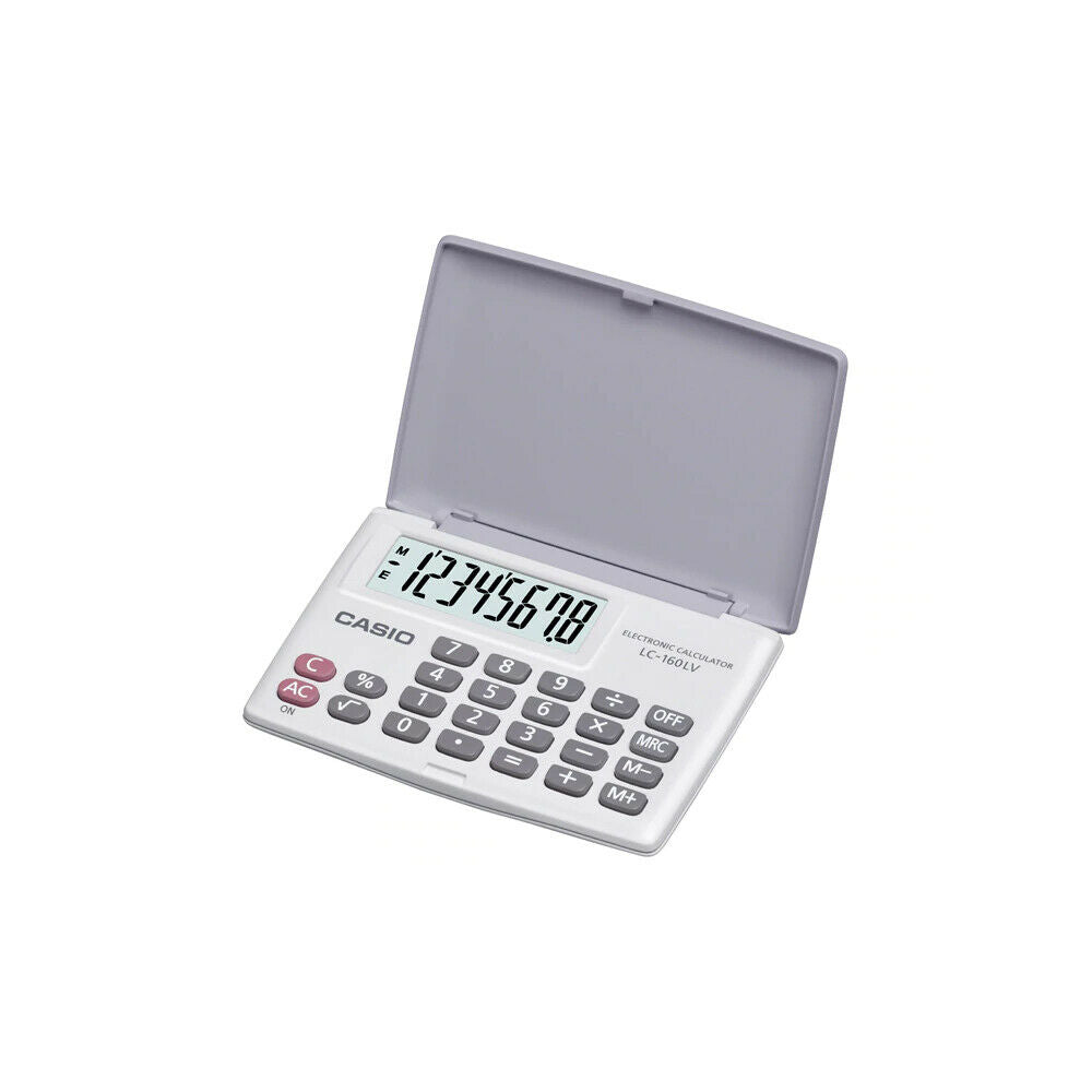 Casio Electronic Calculator White