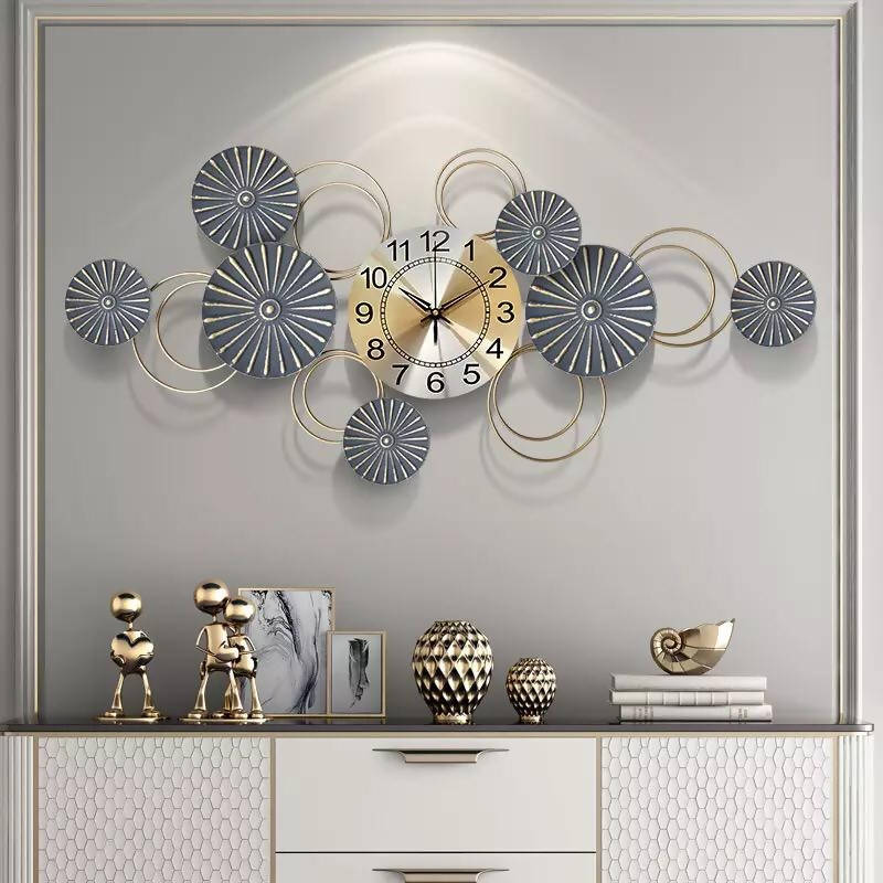 3D Metal Large Wall Clock Home Decor | | stylish watch | accurate timekeeping | wall clock | round clock | Casio watch | wall watch | home décor | timepiece | Halabh.com