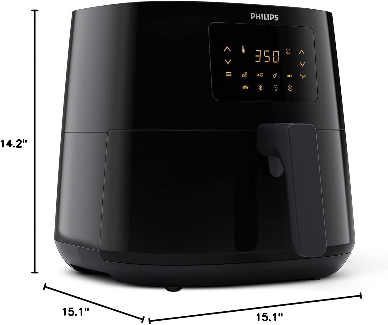 Philips Essential Airfryer | Capacity 6.2L | Color Black | Best Kitchen Appliances in Bahrain | Halabh