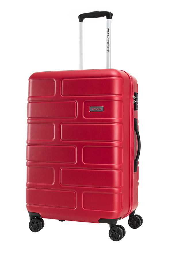 American Tourister Bricklane Spinner | Color Red | Trolley Bag | Luggage Travel Bag | Bag and Sleeves in Bahrain | Halabh