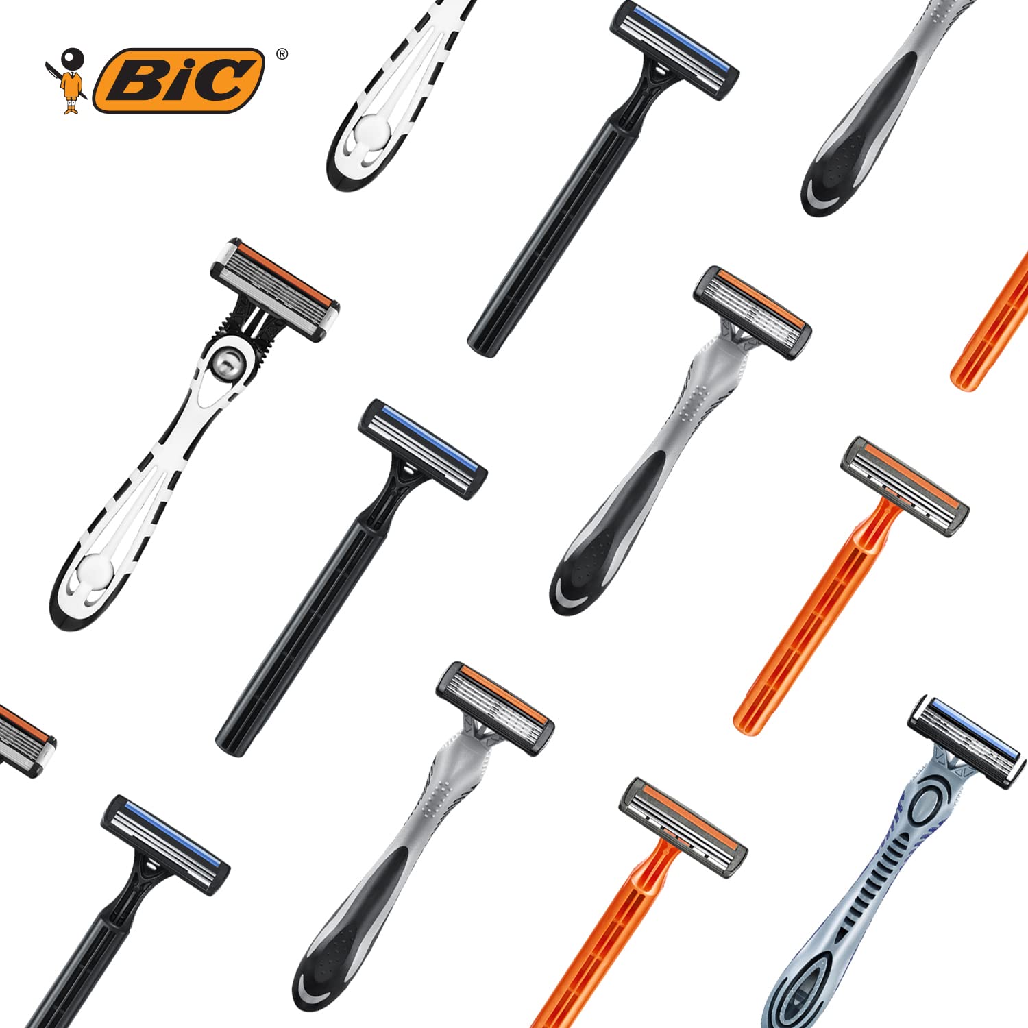 BIC Sensitive 3 Men's Disposable Razors P8+4 | Personal Care | Halabh.com 