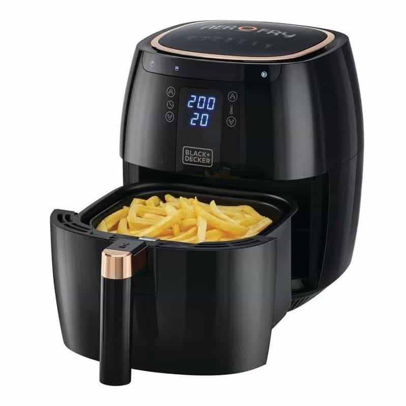 Black & Decker Digital 7-in-1 Multifunction Air Fryer 1.4Kg | Kitchen & Appliances | Halabh.com