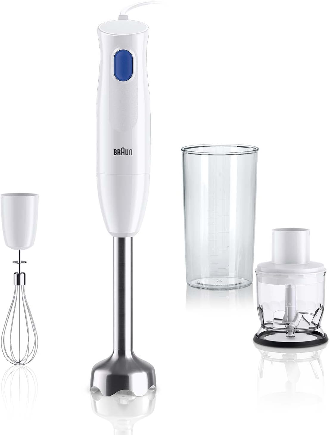 Braun 3 in 1 Hand Blender with Stainless Steel 450W | Kitchen Appliances | Halabh.com