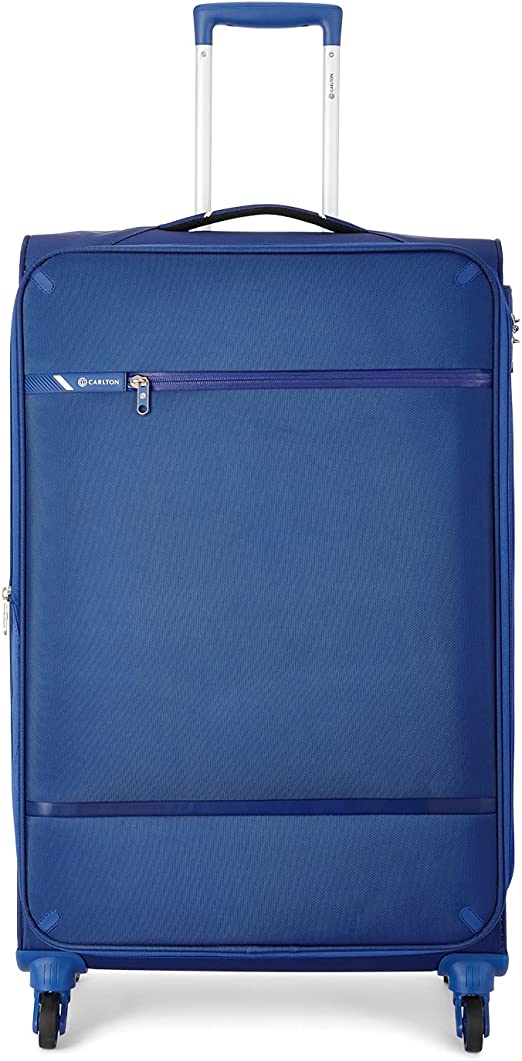 Carlton Amerlite 4 Wheel Soft Trolley Bag | Trolley Suitcase | Bag and Sleeves in Bahrain | Travel Luggage Bag | Halabh