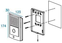 Commax Audio Door Phone and Door Unit Kit | Home Appliances | Halabh.com