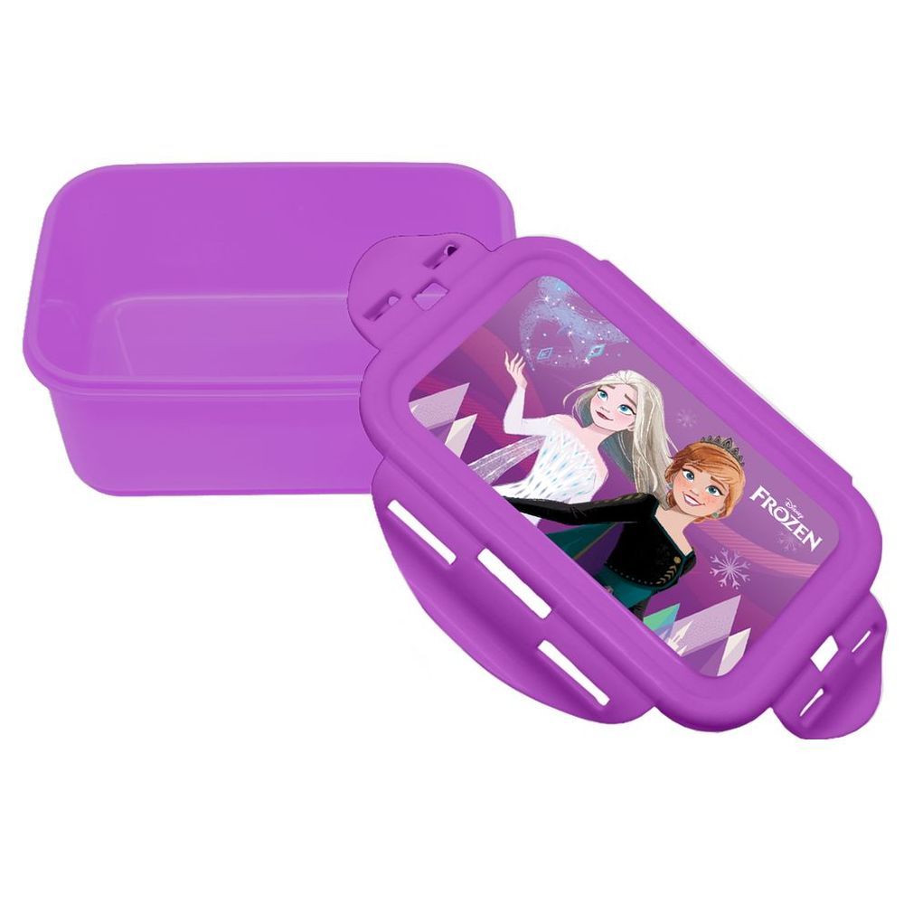 Disney Frozen Rectangular Food Container 600ml | School Supplies | Halabh.com