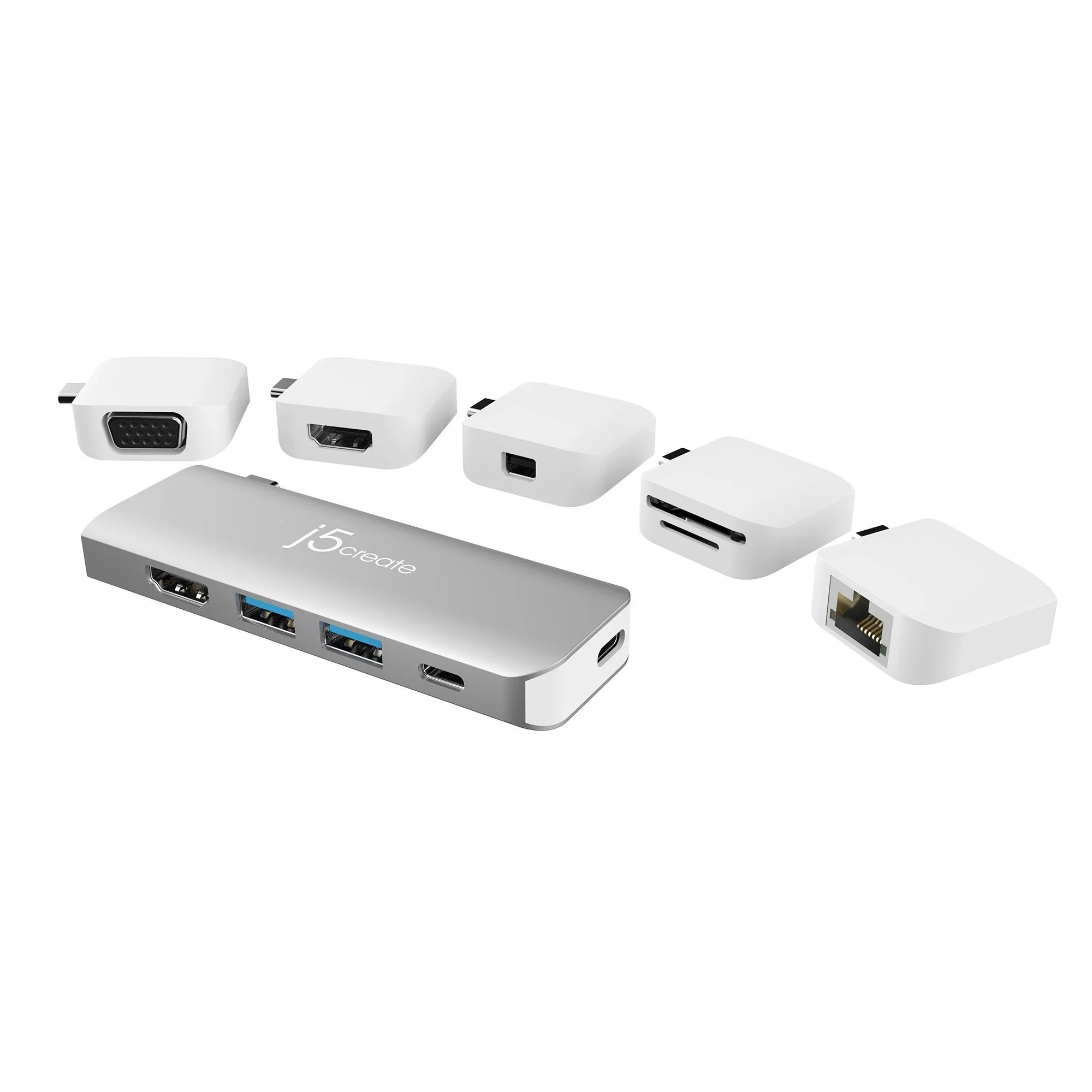 J5 Create Ultra Drive Kit Usb C Multi Display Modular Dock | Usb Hub | Usb Adapters | For Macbook | Best Computer Accessories in Bahrain | Halabh