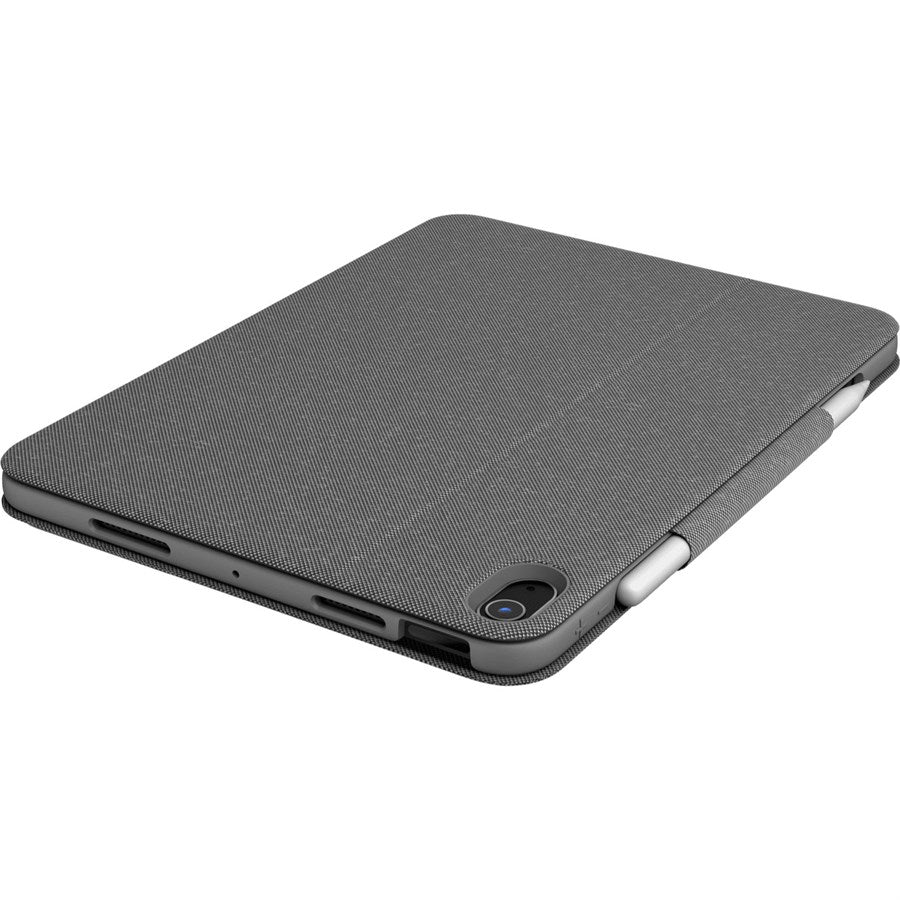 Logitech Folio Touch Backlit Keyboard Case with Trackpad | Oxford Grey | Best iPad Accessories in Bahrain | Halabh