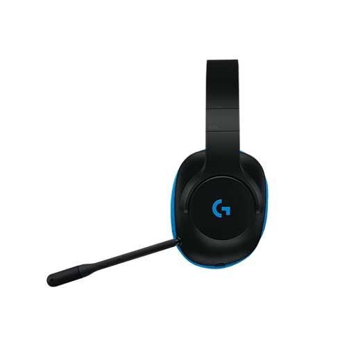 Logitech G233 Prodigy Wired Gaming Headset | Blue & Black | Best Headphones | Computer Accessories in Bahrain | Halabh