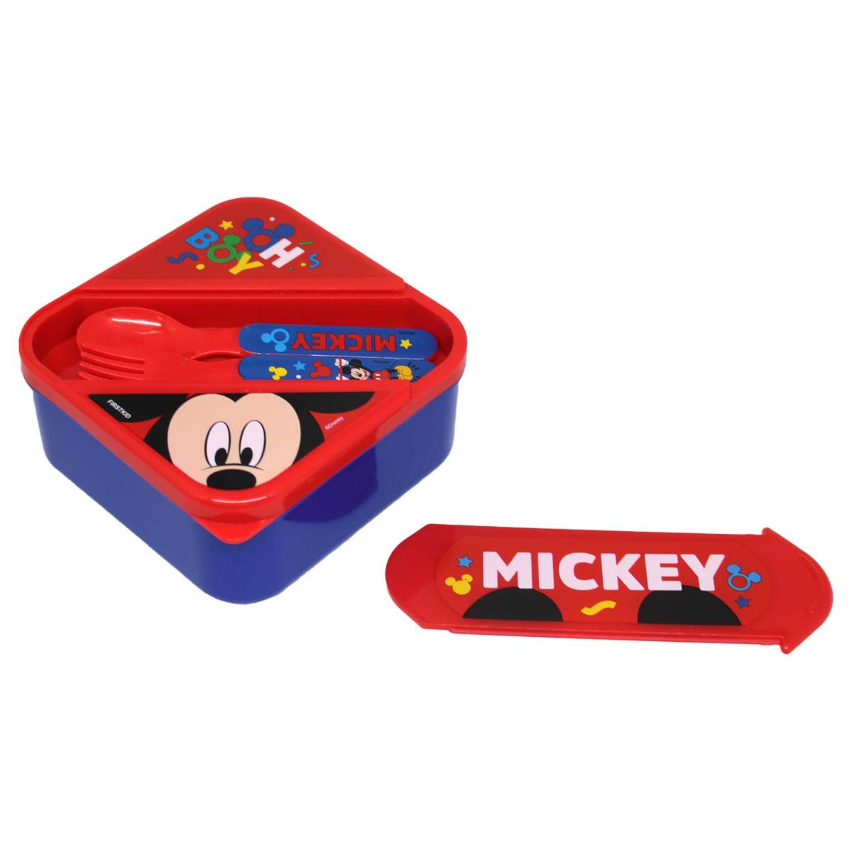 Mickey Lunch Box with Cutlery