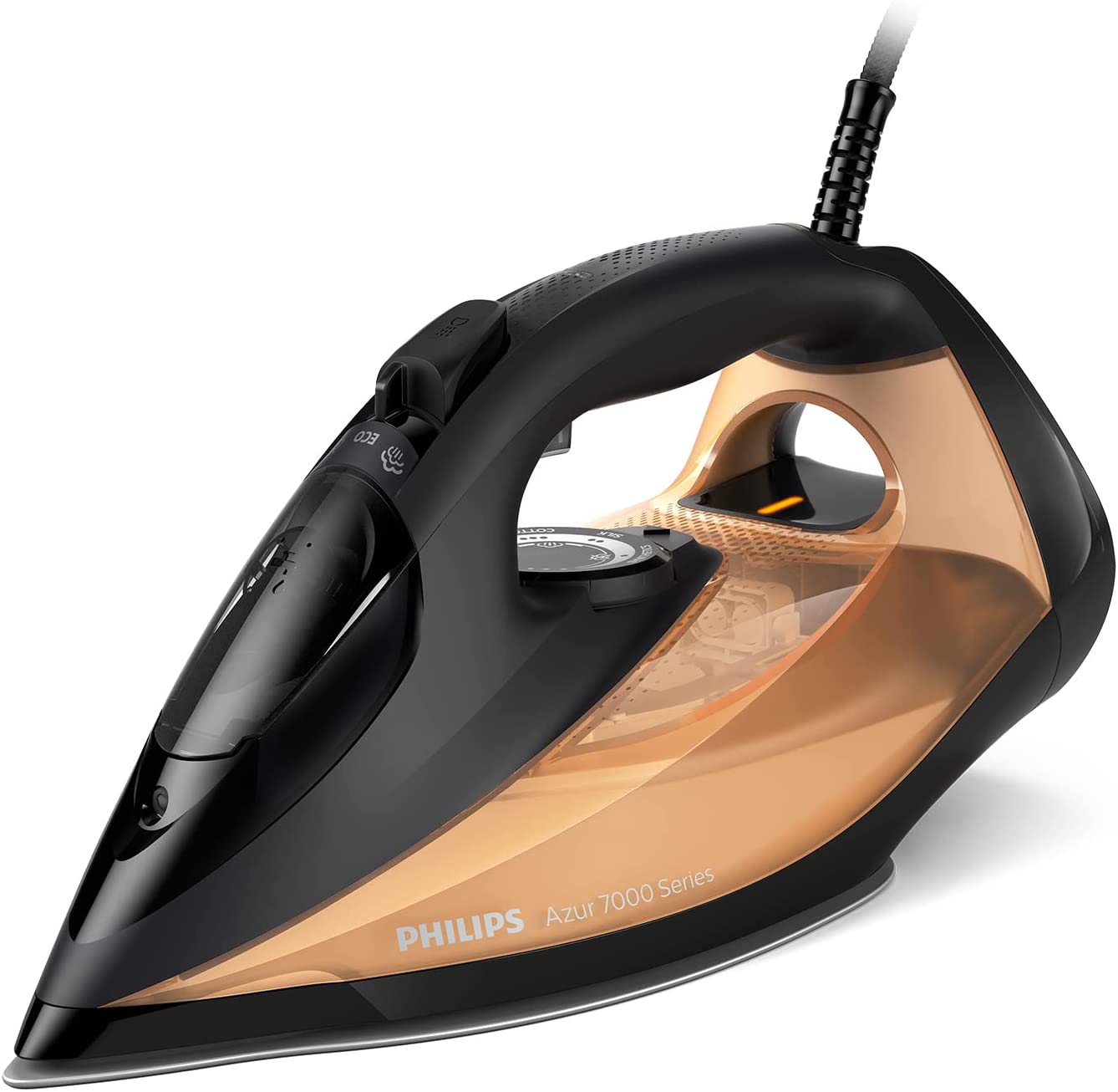 Philips 7000 Series Steam Iron 2800W Black/Gold | Home Appliances & Electronics | Halabh.com