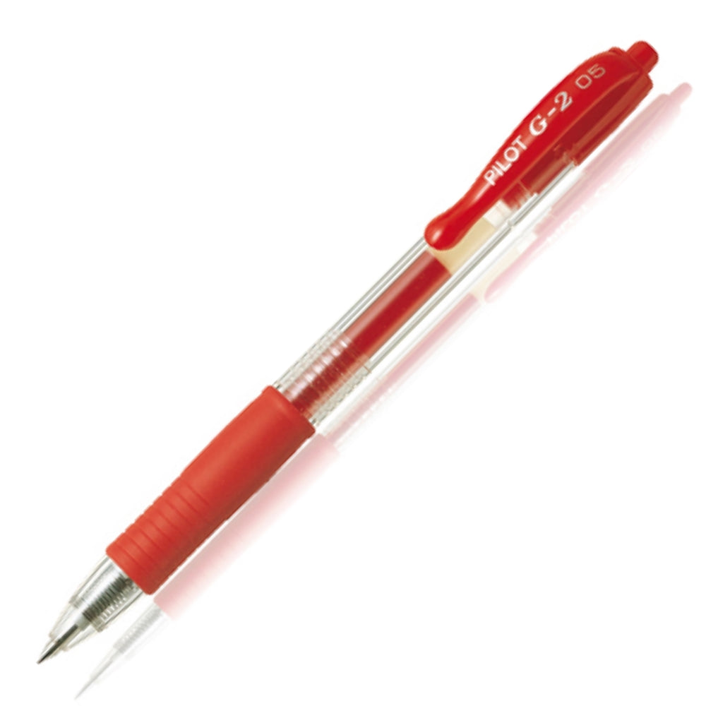 Pilot G2 Gel Ink Roller Pen | 0.5mm | Office Supplies and Stationery in Bahrain | Color Red | Halabh