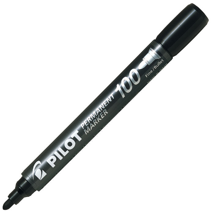 Pilot SCA-100 Permanent Marker Bullet Black Tip | School Stationary | Halabh.com