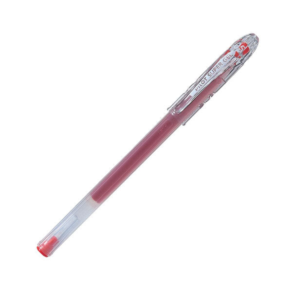 Pilot Super Gel Gel Ink Pen | Color Red | Office Supplies and Stationery in Bahrain | Halabh