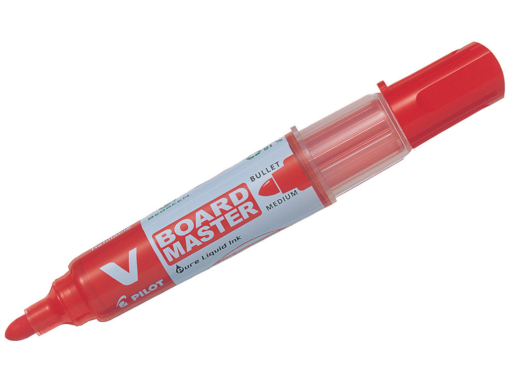 Pilot V-Board Master Whiteboard Marker | Office Supplies and Stationery in Bahrain | Color Red | Halabh