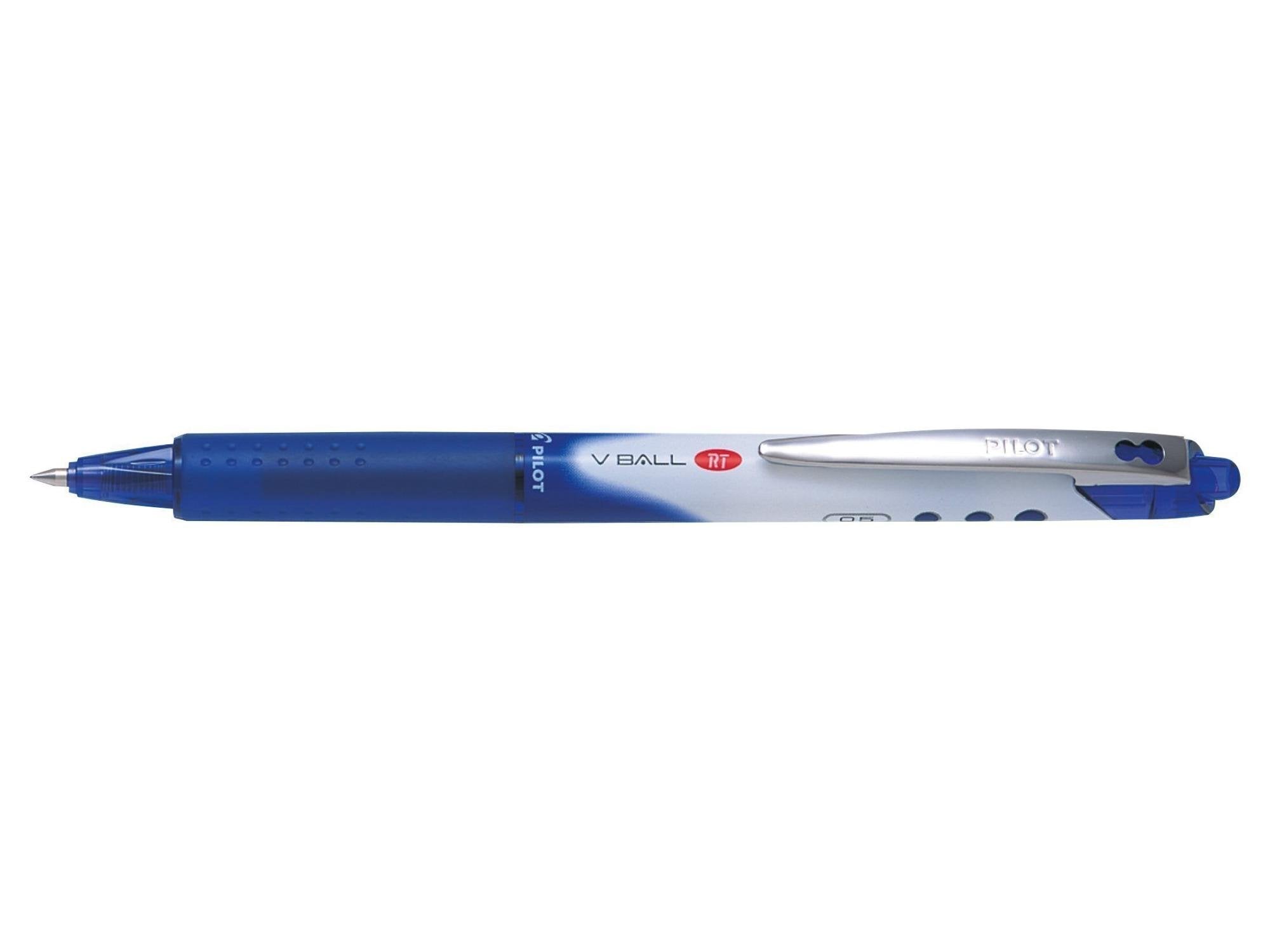 Pilot V Ball RT Roll Pen | Color Blue | Best Office Supplies & Stationery in Bahrain | Halabh