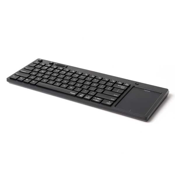 Rapoo K2800 Wireless Keyboard with Touchpad | Color Black | Best Computer Accessories in Bahrain | Halabh