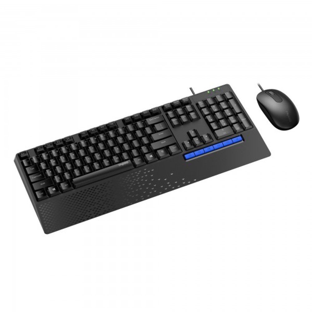 Rapoo NX2000 Wired Combo of Keyboard and Mouse | Best Computer Accessories in Bahrain | Halabh